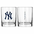 Logo Chair 14 oz Major League Baseball New York Yankees Gameday Rocks Glass 520-G14R-1